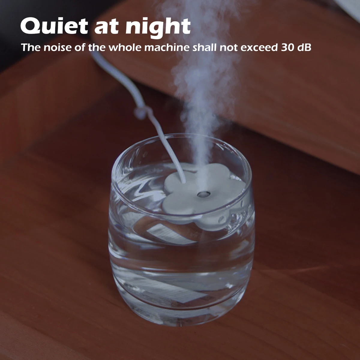 USB Humidifier Car Air Humidifier Portable Personal Quiet Small Airtight Mist Lightweight Water Air Fresher