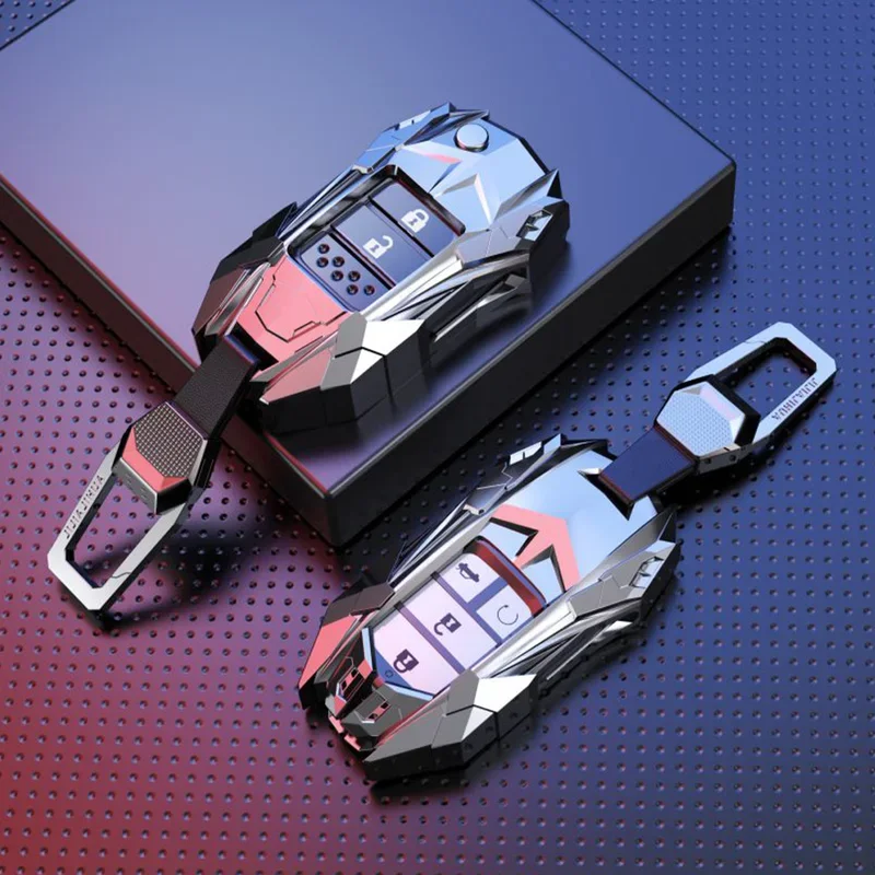 

Car Accessories new zinc alloy car key cover case protector for Honda Civic CR-V HR-V Vezel jazz accord Jade Crider Odyssey