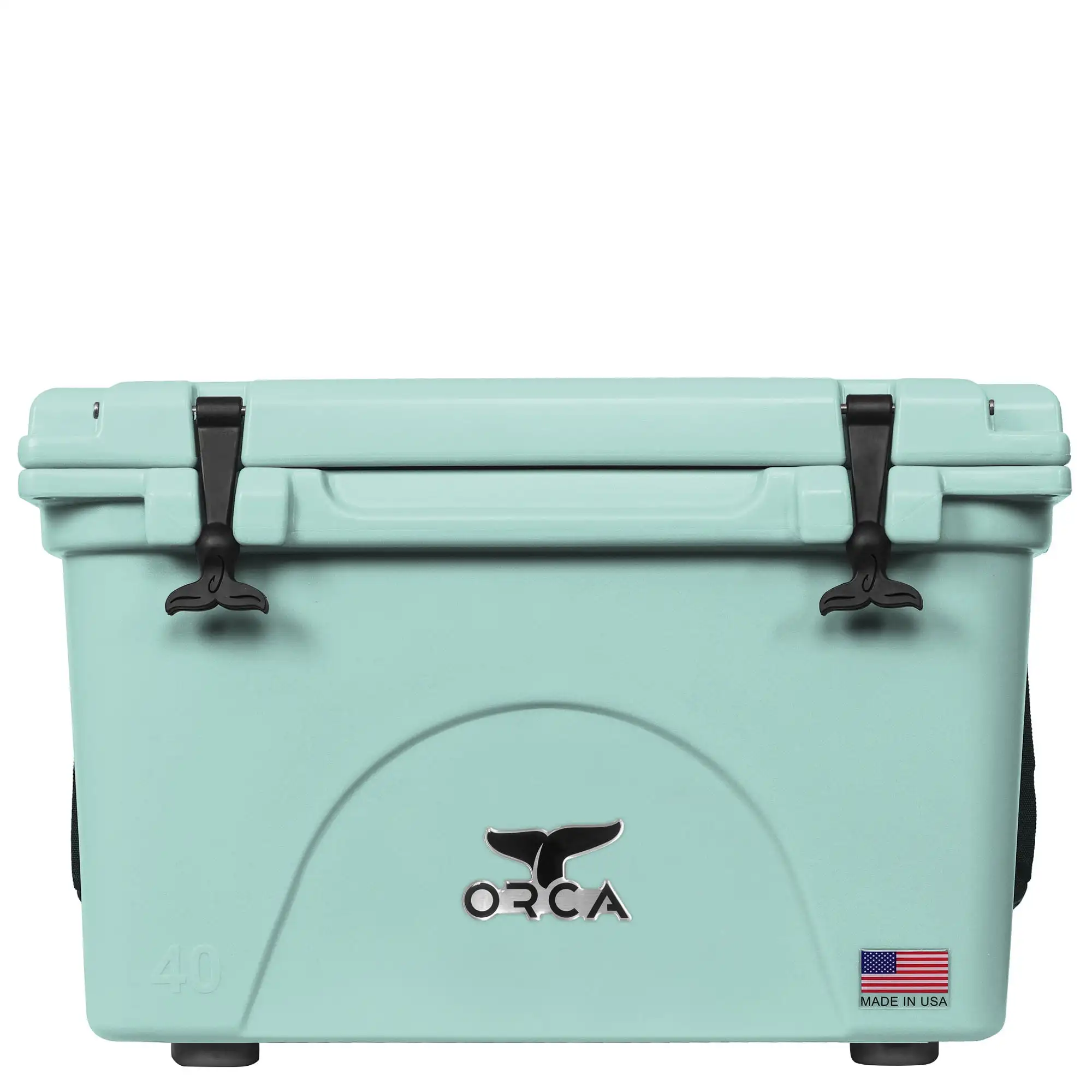 

ORCA 40 Quart Hard Cooler Insulated Ice Chest, Seafoam Green
