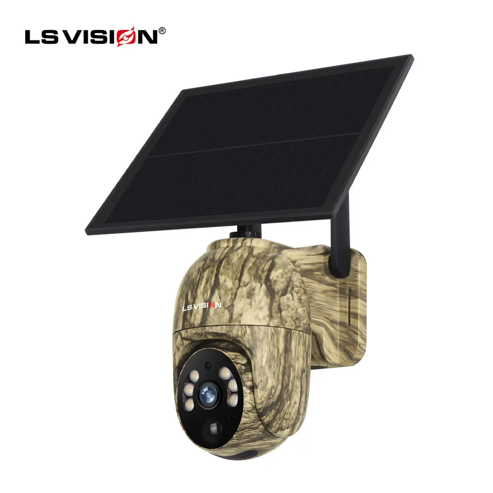 LS VISION 4MP Wireless Hunting Solar Camera Human/Animal Detection Ubox WiFi/4G