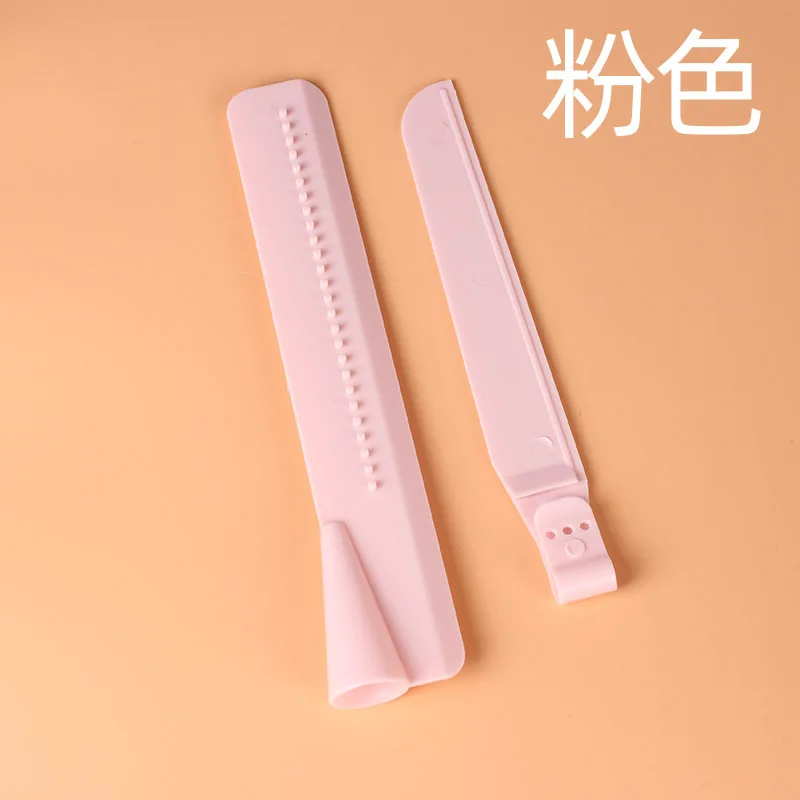 Plastic Adjustable Height Cake Flat, Cream Scraper Spatula, Baked Cake Surface Flat Tool