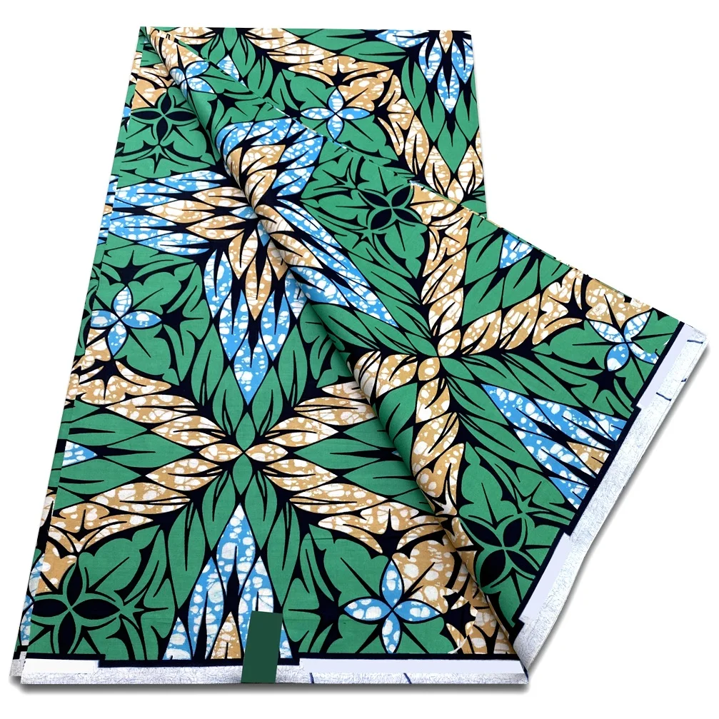 African Wax Prints Fabric Ankara Wax Cotton Fabric Sewing Material african wax fabric