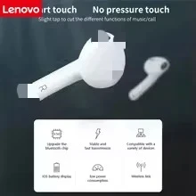 Original Lenovo Air Pro 6 Earphone TWS 9D HIFI Headset Bluetooth Music Earbuds For IPhone Android Wireless Pods Headphones