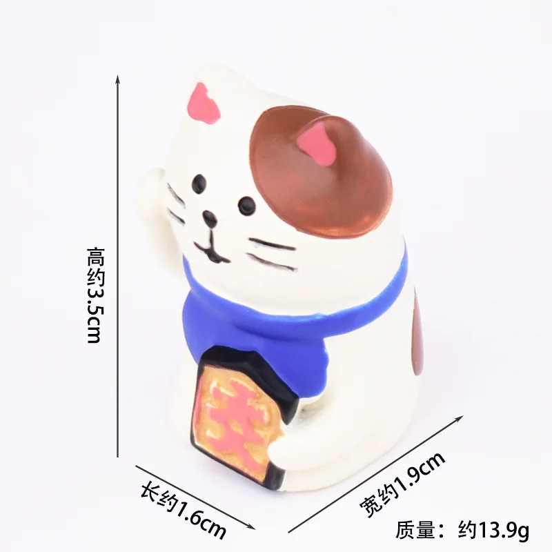 Shiba Inu Miniature Figurines Resin Craft for Bookshelf and Bonsai Décor