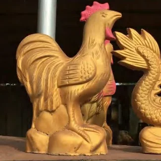 ABS House Decoration Ornament Concrete Animal Rooster Mould