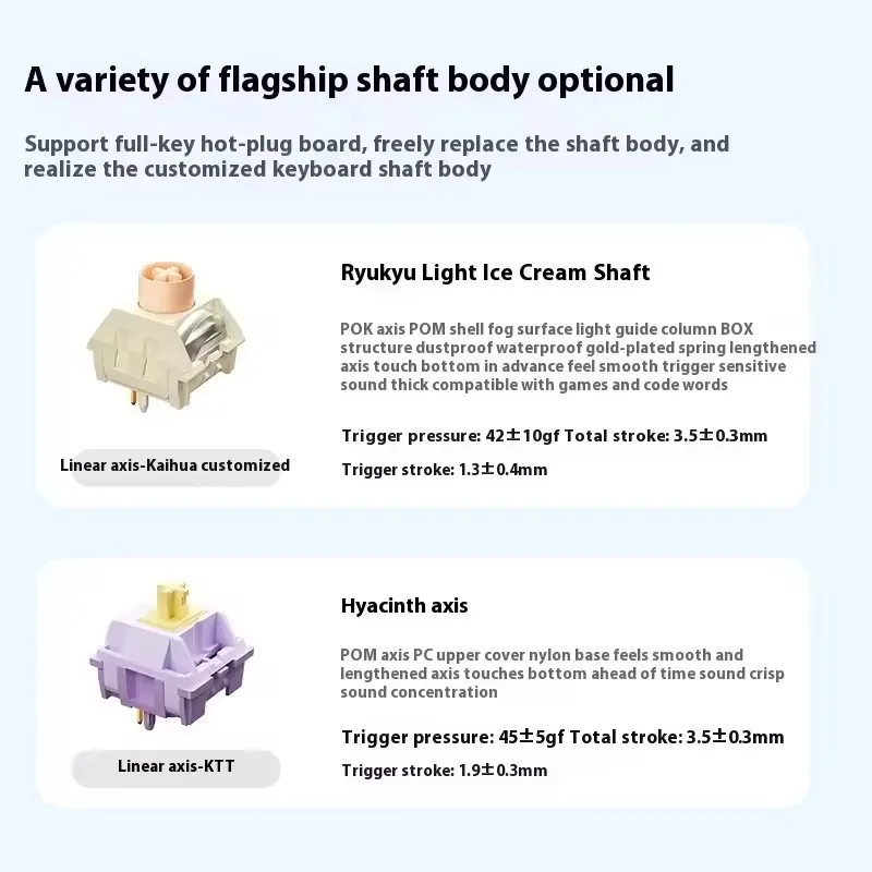 Mchose K99 V2 Three Mode Wireless Mechanical Keyboard E-sport Gaming Office Rgb Light Gasket Structure Hot Swap Laptop Gift