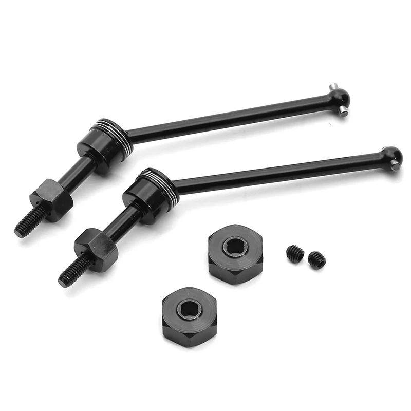 

2pcs Metal Front Drive Shaft CVD for Losi LMT 4WD Solid Axle Monster Truck 1/8 RC Car Upgrade Parts