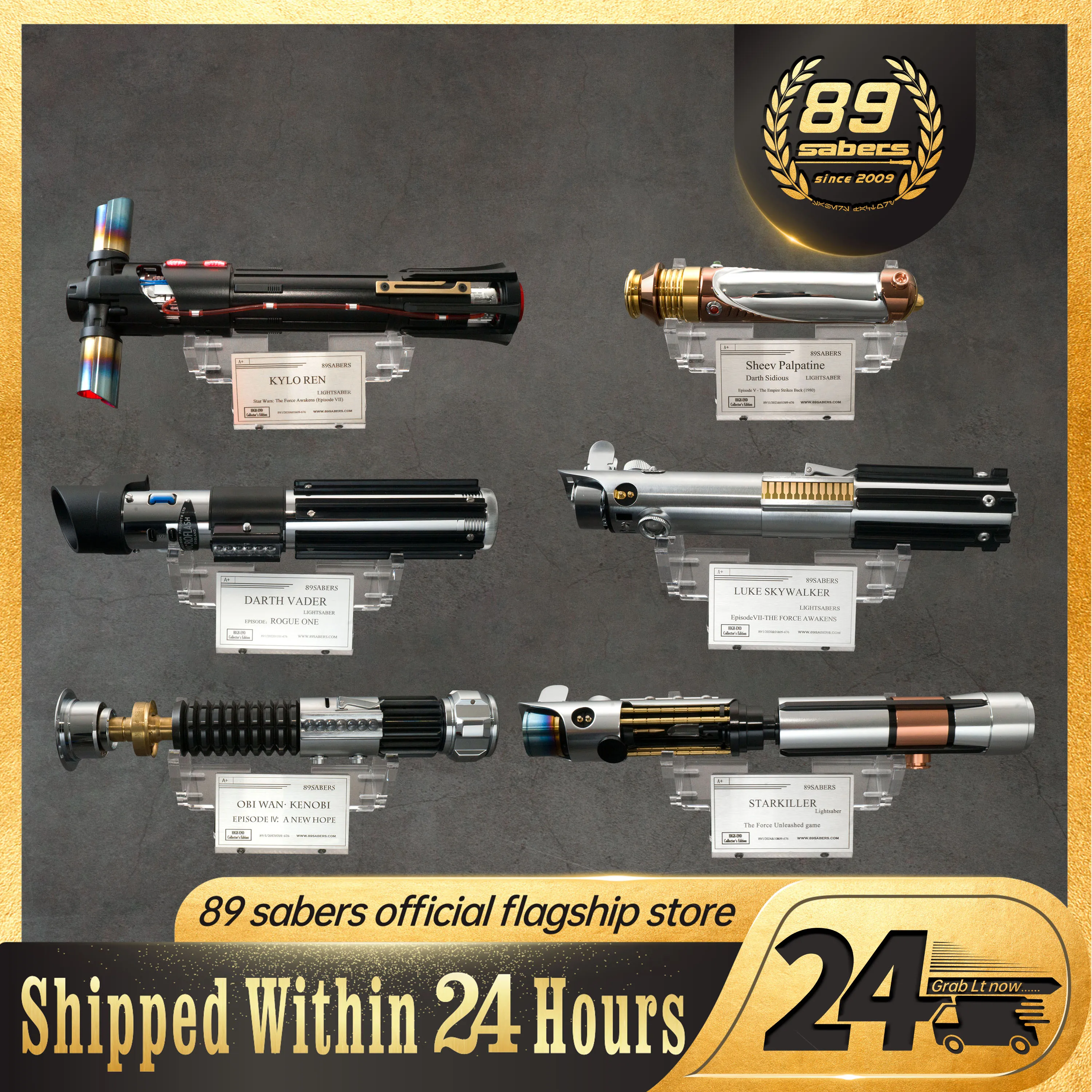 89sabers ルーク・スカイウォーカー オビワン・ダース・ベイダー