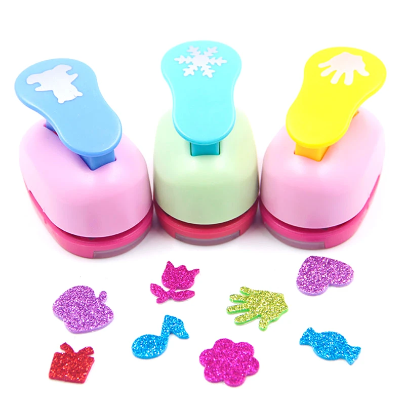 Scrapbook Punches Large Diy Paper Cut Foam Maker Puncher Labor Saving Children Hole Punch