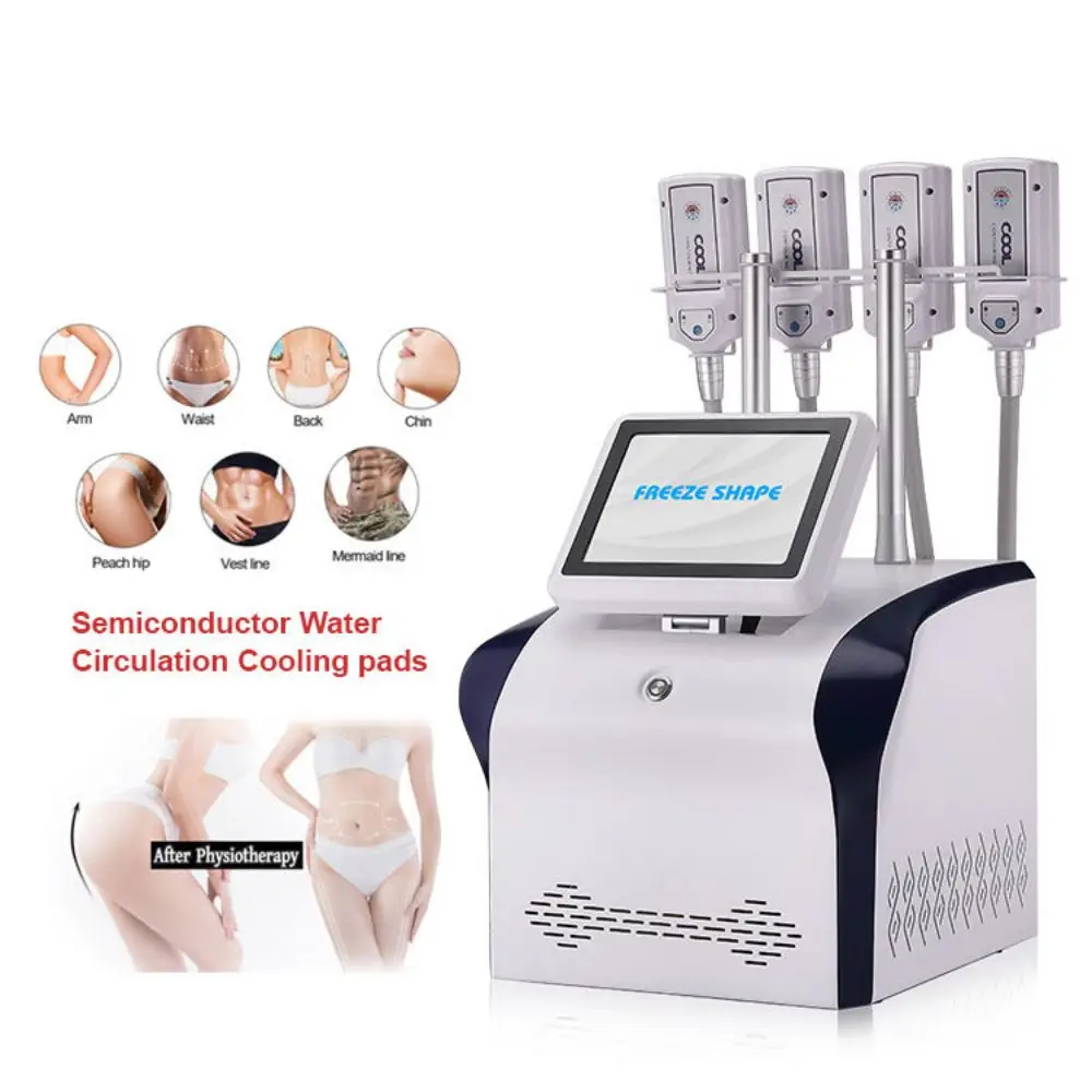 

Portable Ems Body Slimming Cryolipolysis Machine Latest Cryo Plate Cool Body Sculpting Fat Freeze Salon Massager Device