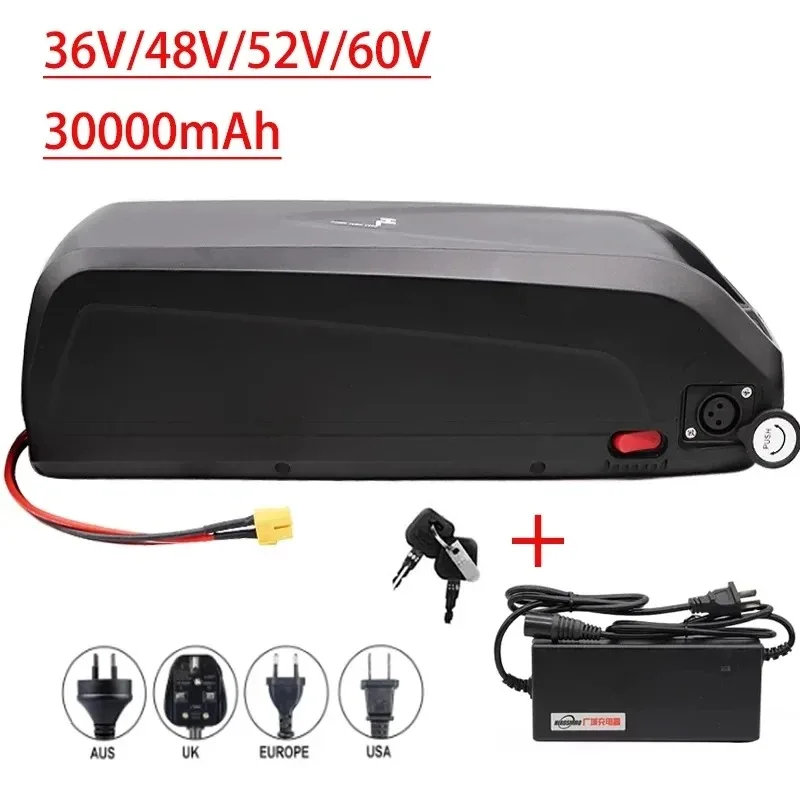 

36V48V52V60V30000mAn Hailong Electric Bicycle Lithium Battery+Home Delivery