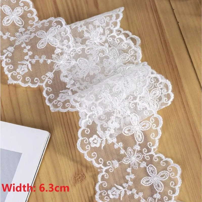 Ruban Dentelle '3B Com' Blanc 3 Cm X 1 M - La Fourmi Creative