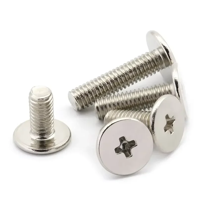 M3 M4 M5 M6 CM Nickel Plated Phillips Flat Head Screws Notebook Digital Screws