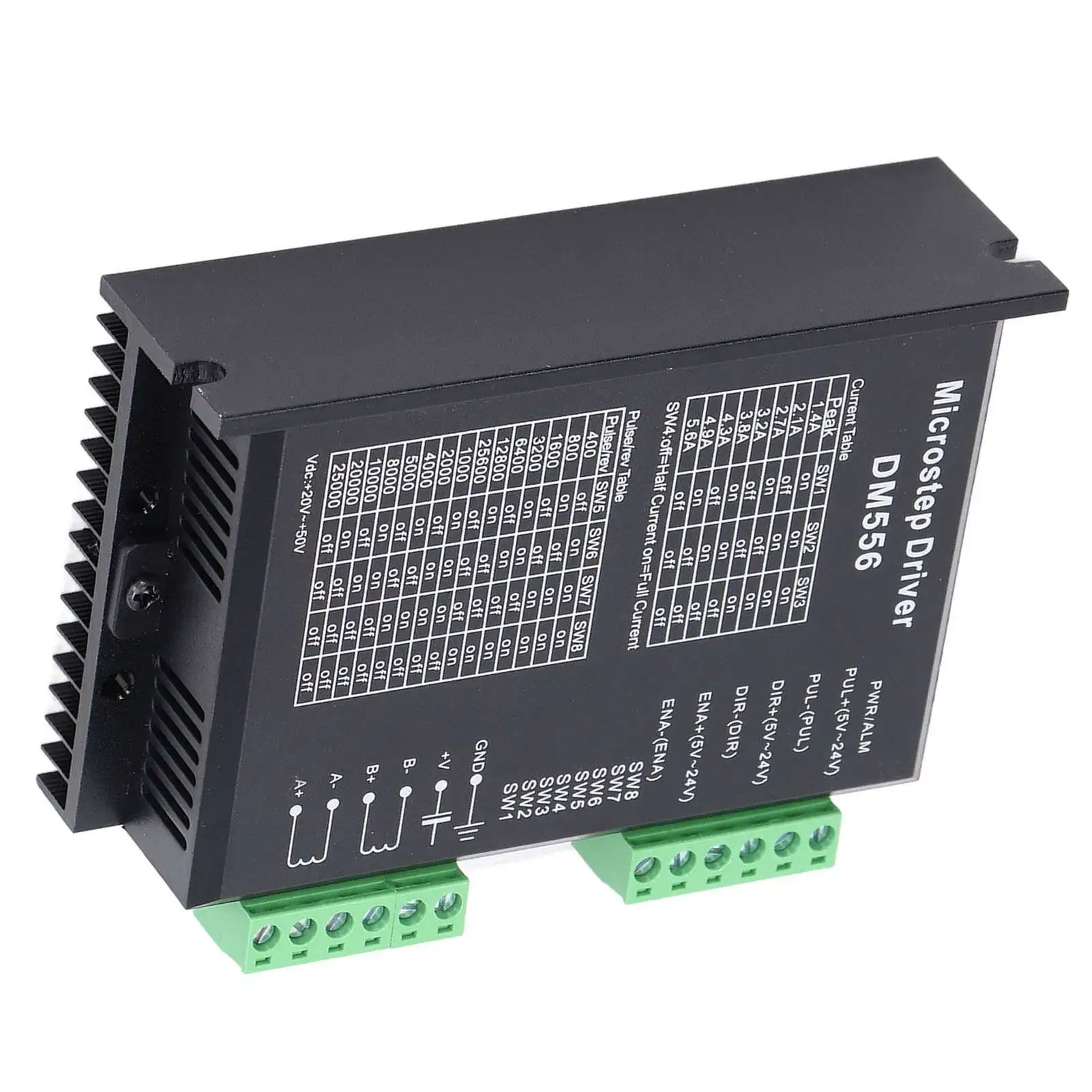 Microstep Driver Digital for 57 86 NEMA23 NEMA34 Stepper Motor Controller 2 Phase 5.6A DM556