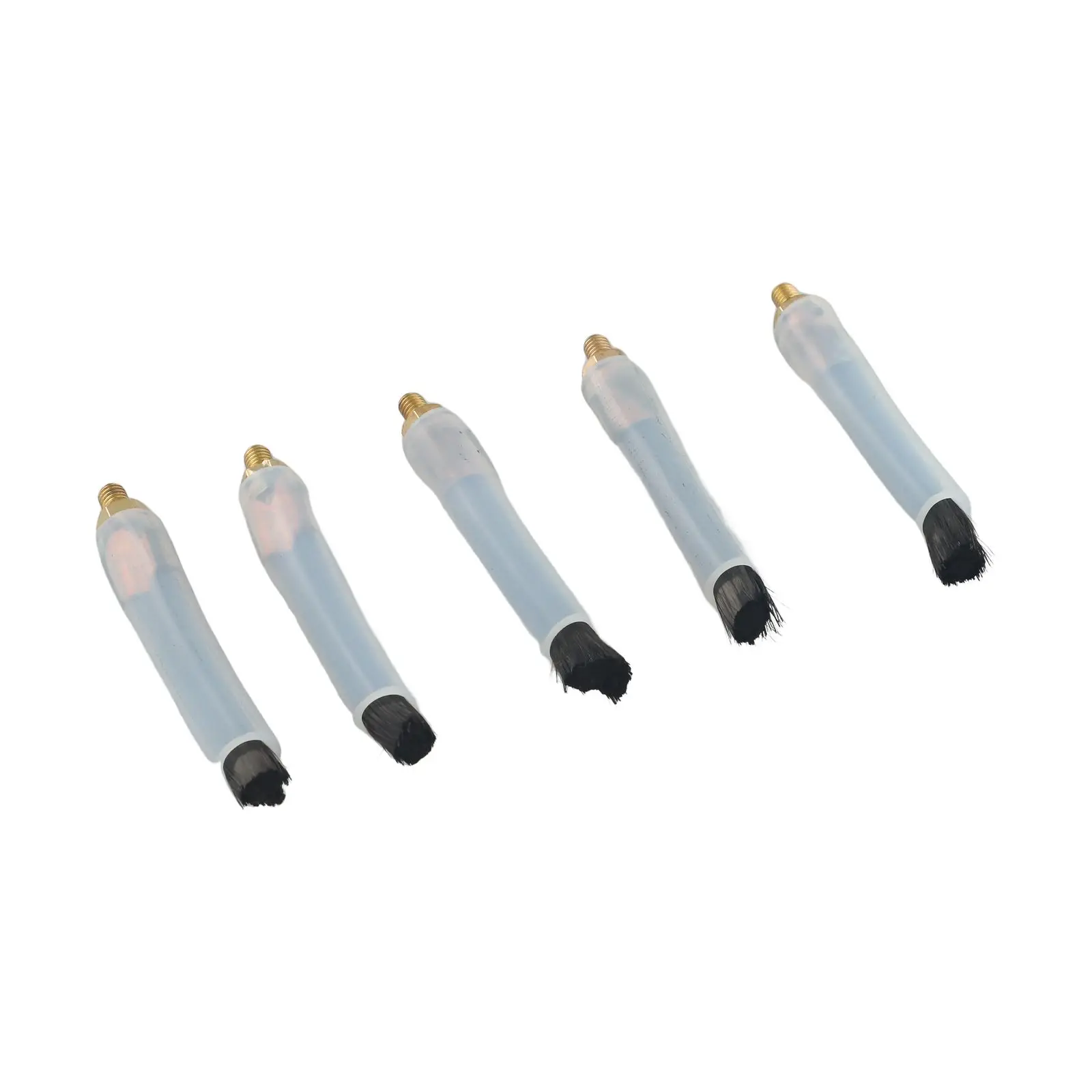 

5Pcs M6 Weld Cleaning Polisher For Weld Seam Bead Joint Cleaning Polishing Machine Cleaner 80mm/3.15 In With Silicone Sleeve