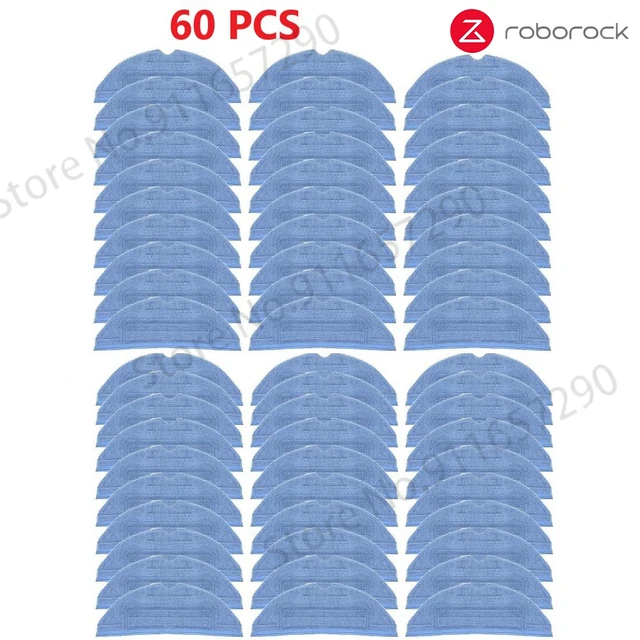 Roborock S7 S70 S75 S7Max S7MaxV T7s T7s Plus Mop Pad Vacuum Cleaner Robot Mop Rags Parts Mop Cloths Accessories Mop cloth X60