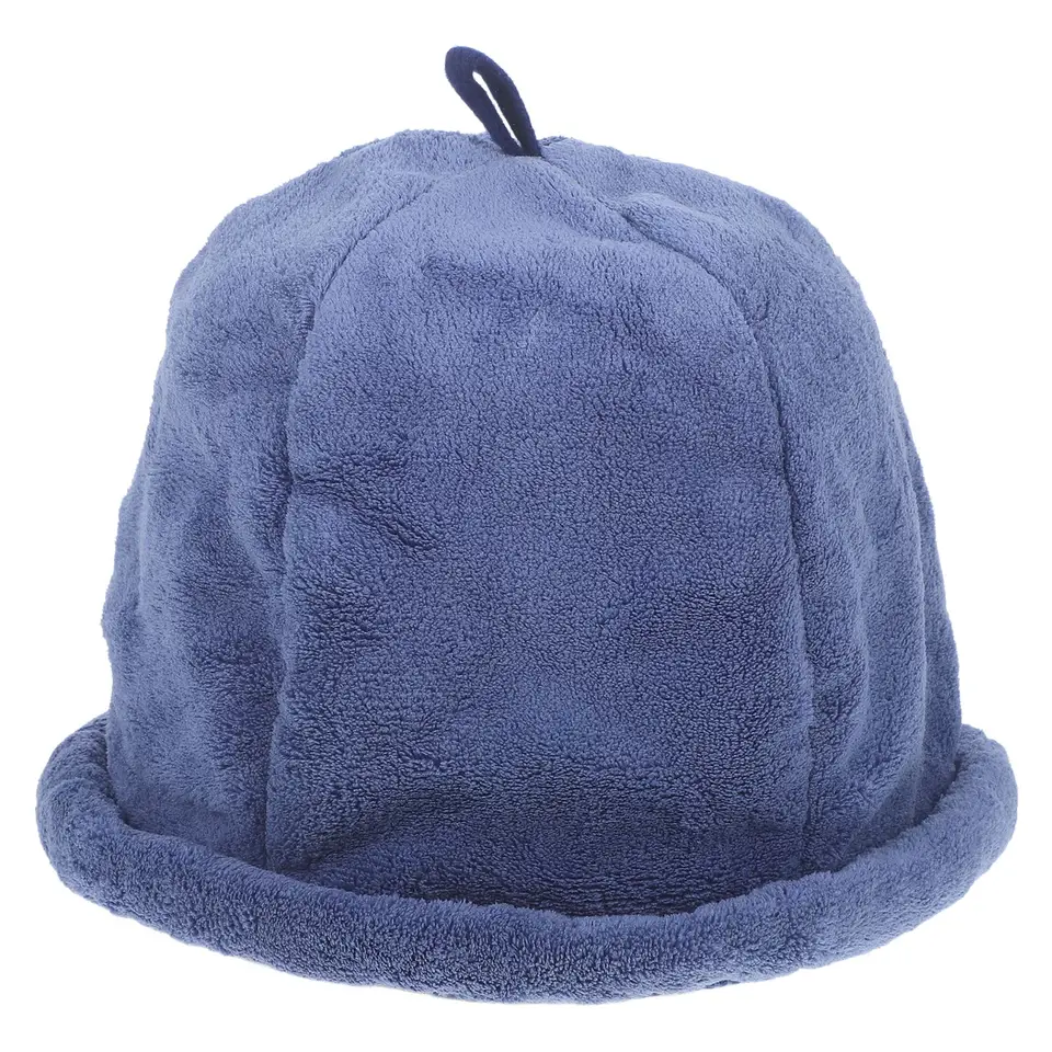 Gorro De Sauna De Lana Coral - Talla Única (55-58 Cm), Transpirable, Para Hombres Y Mujeres