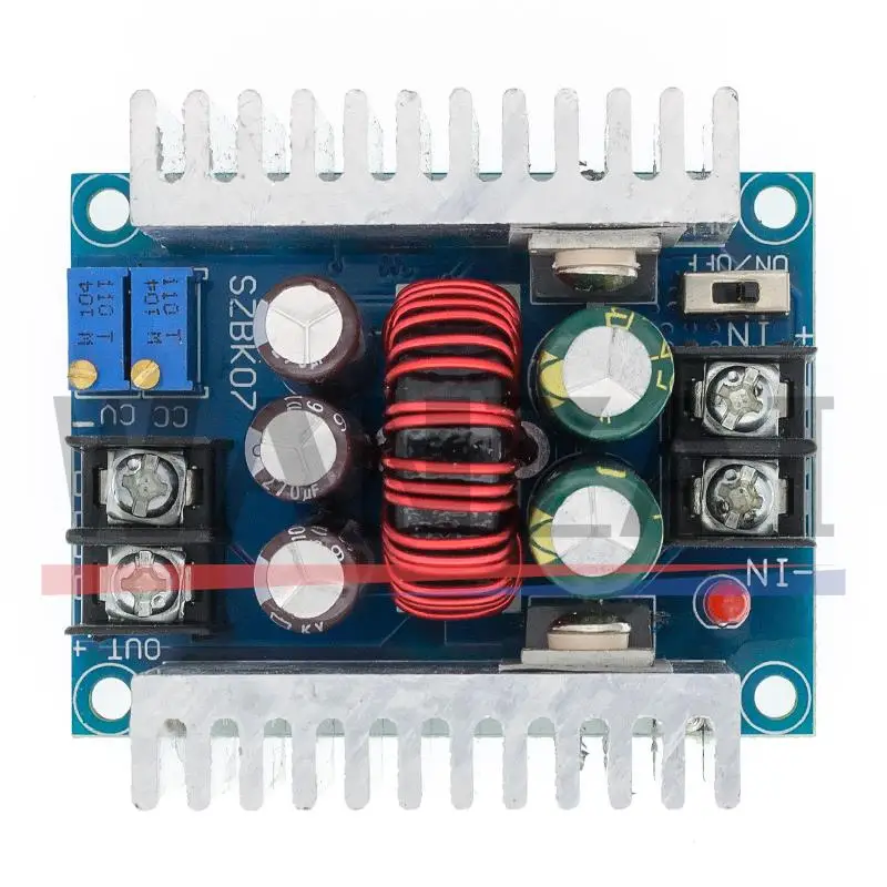 300W 20A DC-DC Buck Converter Step Down Module Constant Current LED Driver Power Step Down Voltage Module Electrolytic Capacitor