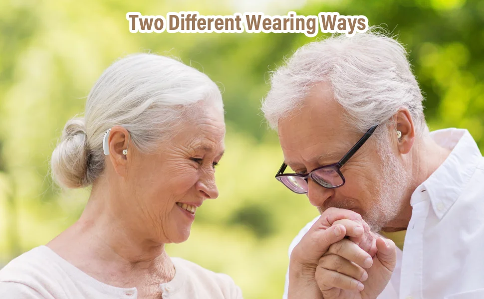 Description Picture 5 of itemRechargeable hearing aids for seniors  with noise reduction ,Digital Hearing Amplifiers for Hearing Loss, with  charging case.