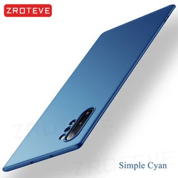 Zroteve Slim Hard PC Frosted Cover - Premium Protection Phone Case - Galaxy Note 20 Ultra (Simple Cyan)