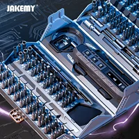 Jeu de tournevis électriques de précision 180 en 1, embouts hexagonaux Phillips Torx magnétiques, outils de réparation, équipement LED, boîte d'outils électriques, cadeau pour hommes 1