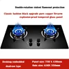 4.2KW Double Head Fierce Fire Stove/Household Desktop Embedded Dual-Purpose Natural Liquefied Gas Stove  /Electronic Pulser 1