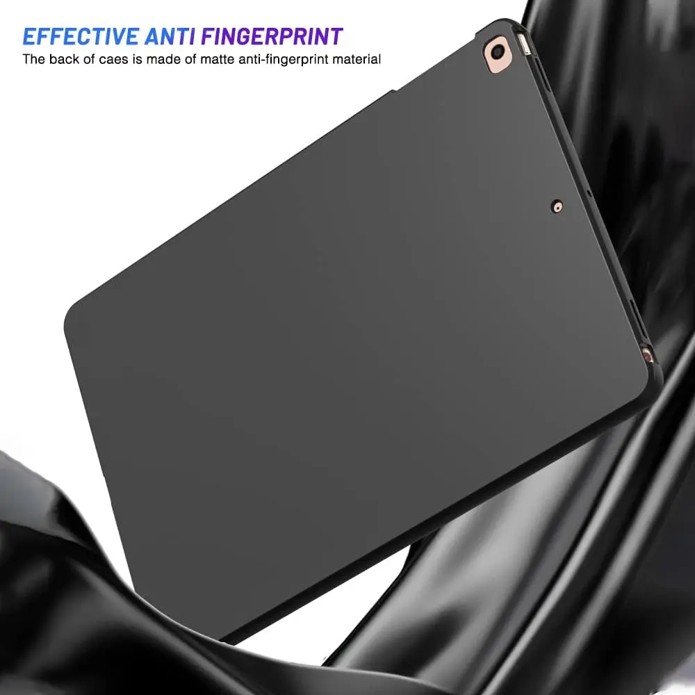 Black TPU Silicone Shockproof Anti-Drop Tablet Case - Soft Slim Shell