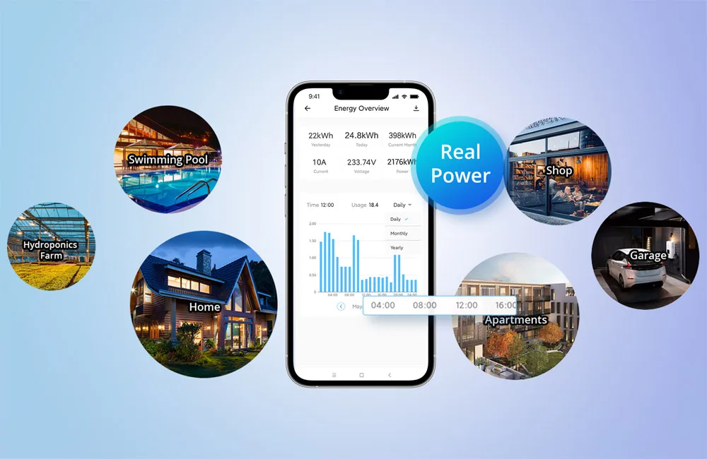 SONOFF POW Elite Smart Power Meter Switch 16A/20A Wifi Energy Power Consumption Switch Module Works with Alexa Google Home Alice