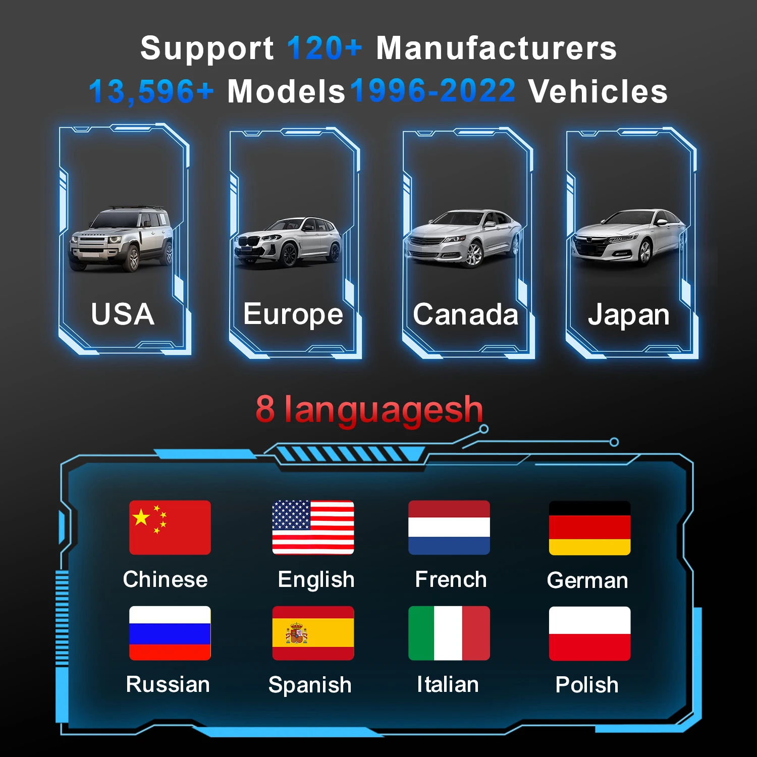 KONNWEI Full System Scanner MAXOBD, Professional Bluetooth 5.0 OBD2 Diagnostic Tool with ABS DPF EPB SAS SRS TPMS System Functions 2026 - Image 6