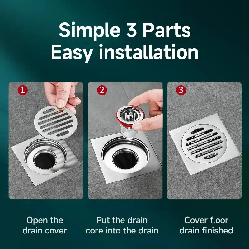 Odor Proof Floor Drain Valve-Sewer Core Backflow Preventer Shower Floor Drain Plug for Kitchen Bathroom Toilet Sewer floor drain valve