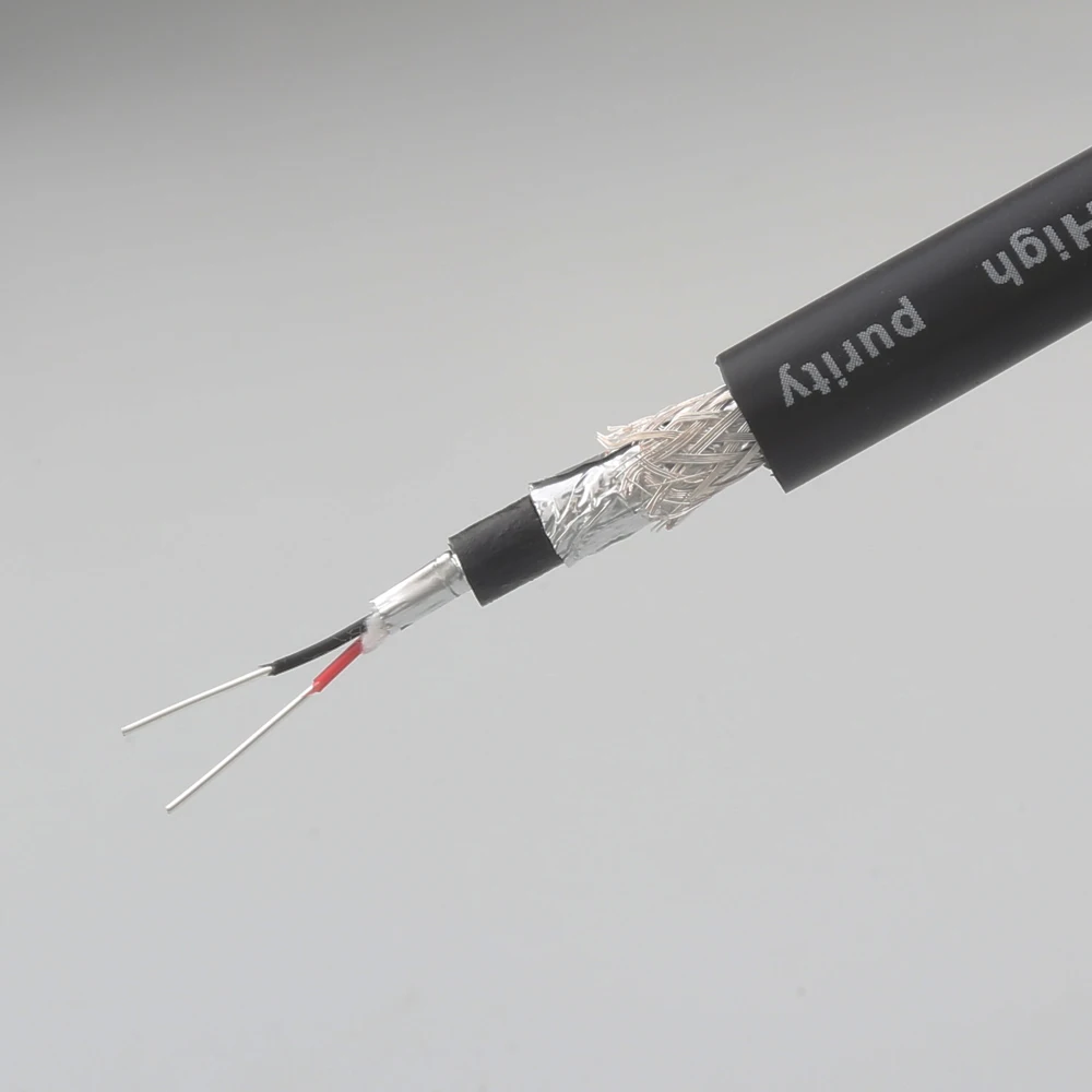 Audiocrast IC25 Audiophile  ǹ HiFi   2 ھ ȣ ũ ̺ DIY RCA / XLR 뷱 ̺  ǹ ̺