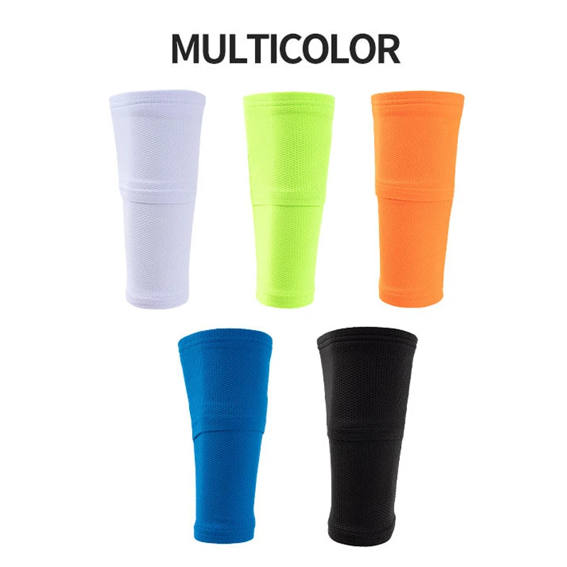Soccer Shin Guards Calf Sleeve With Double Pocket With Football Shank Board Protective Gear 1 Kits Adults Youths Kids