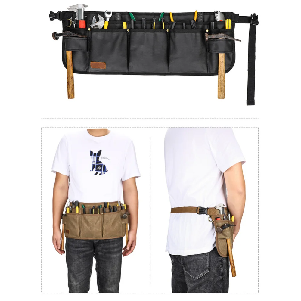 Garden Tool Belt Garden Canvas Tool Utility Belt Pouch With 4 Pockets Waist  Pouch Belt Storage Holder Organizer Garden Supplies - AliExpress