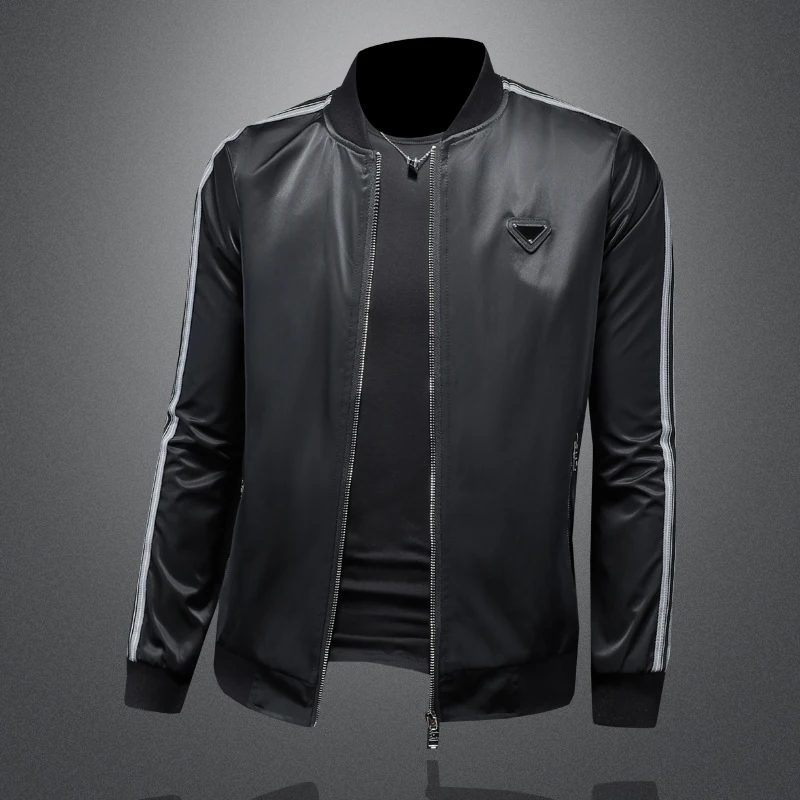 New Arrival High-Quality Men's Boutique Bomber Jacket for Business and Leisure Luxury high specification men clothing