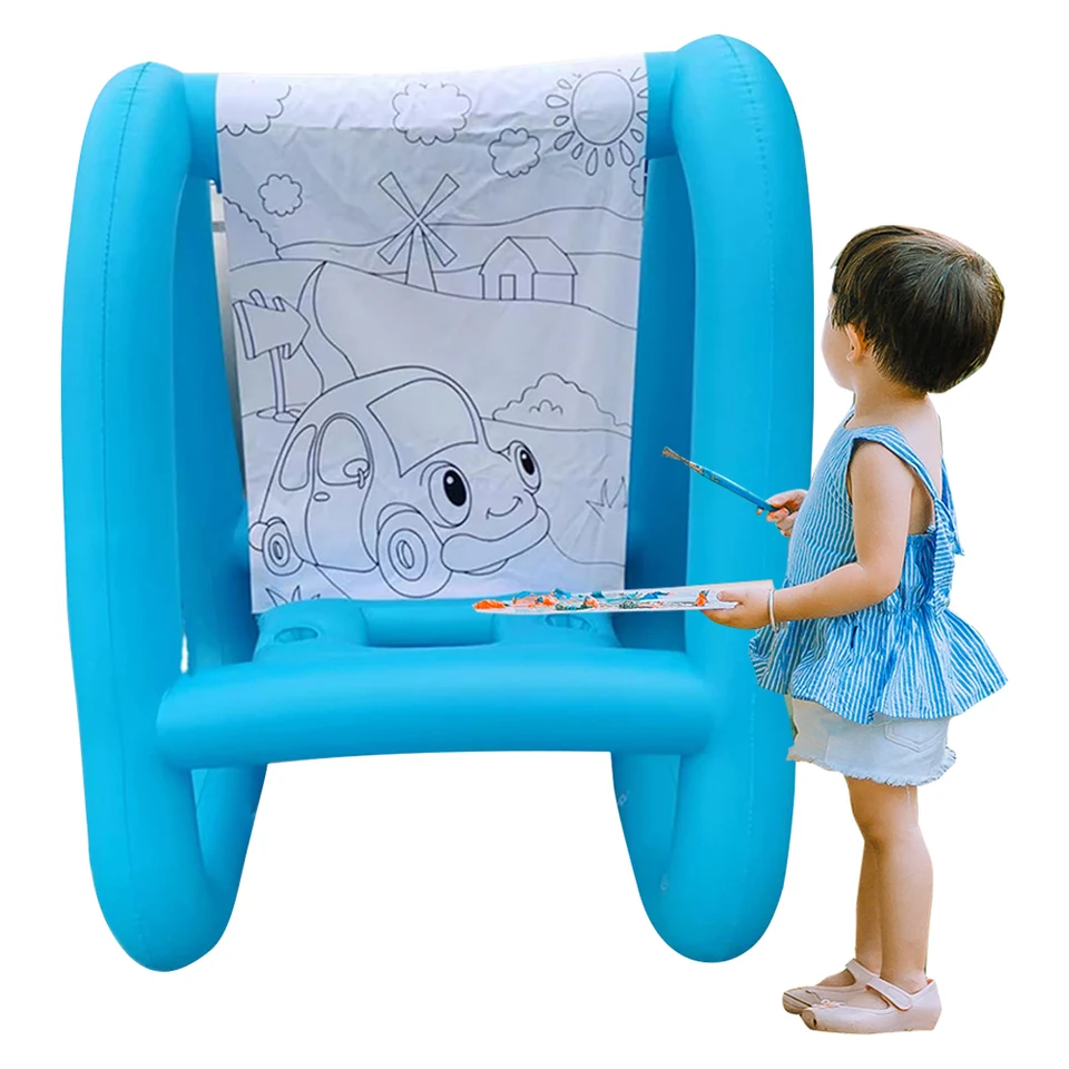 Kids Easel This Giant Inflatable Easel Lets Your Kids Paint