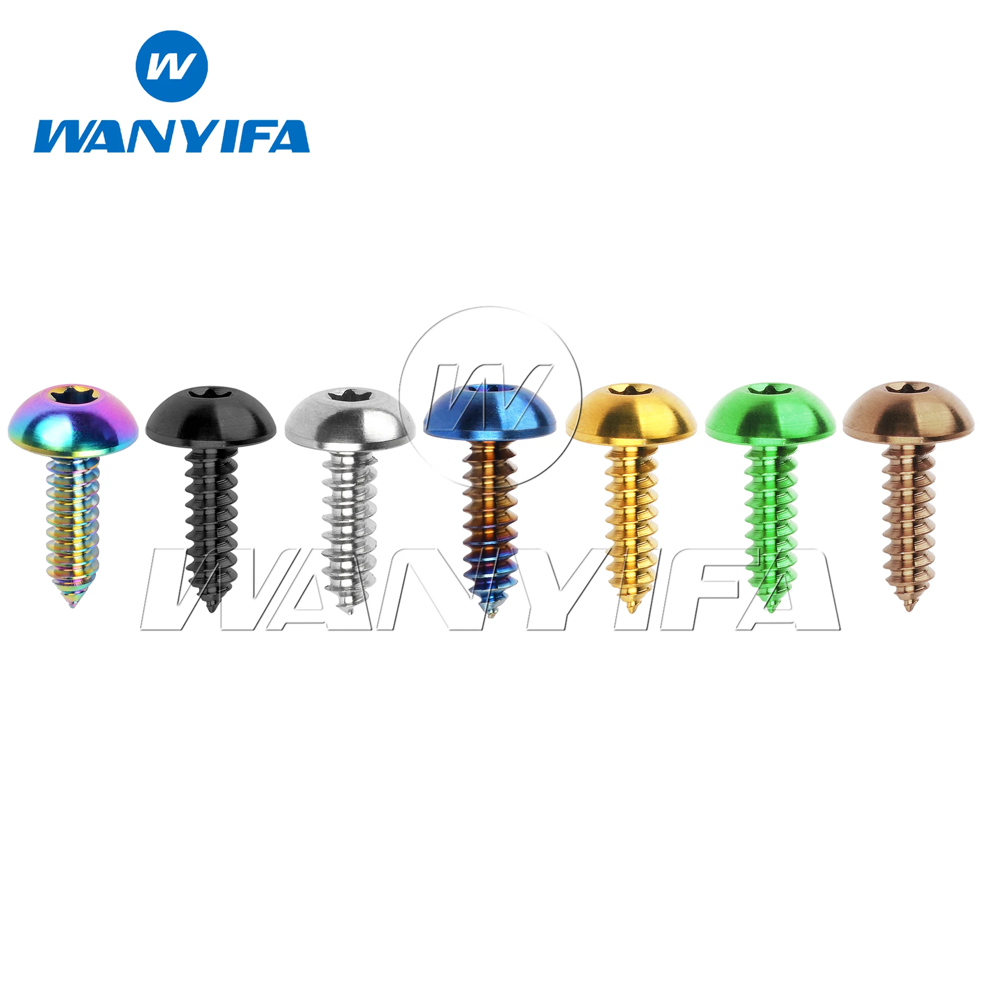 Wanyifa Premium Titanium Alloy Self-Tapping Bolt with Customization Options