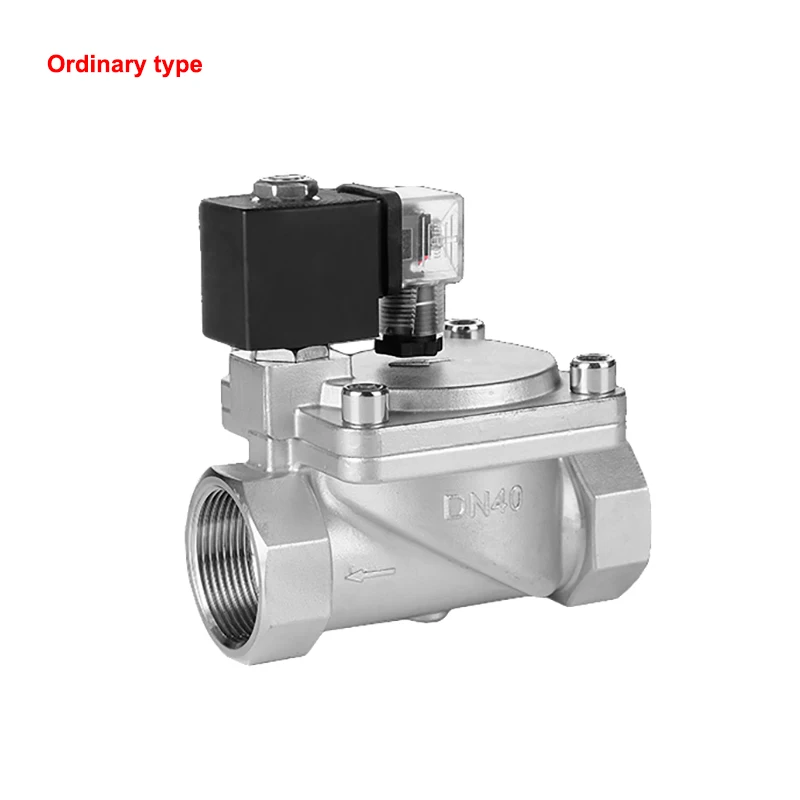 Elettrovalvola Techtongda DN50 DC24V In Acciaio Inox - Per Aria, Gas E Acqua