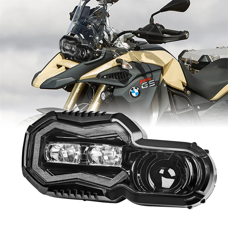 

New Generation Headlight For BMW F800GS F800R F 650 700 800 GS F 800GS ADV Adventure Complete LED Projector Headlight Assembly