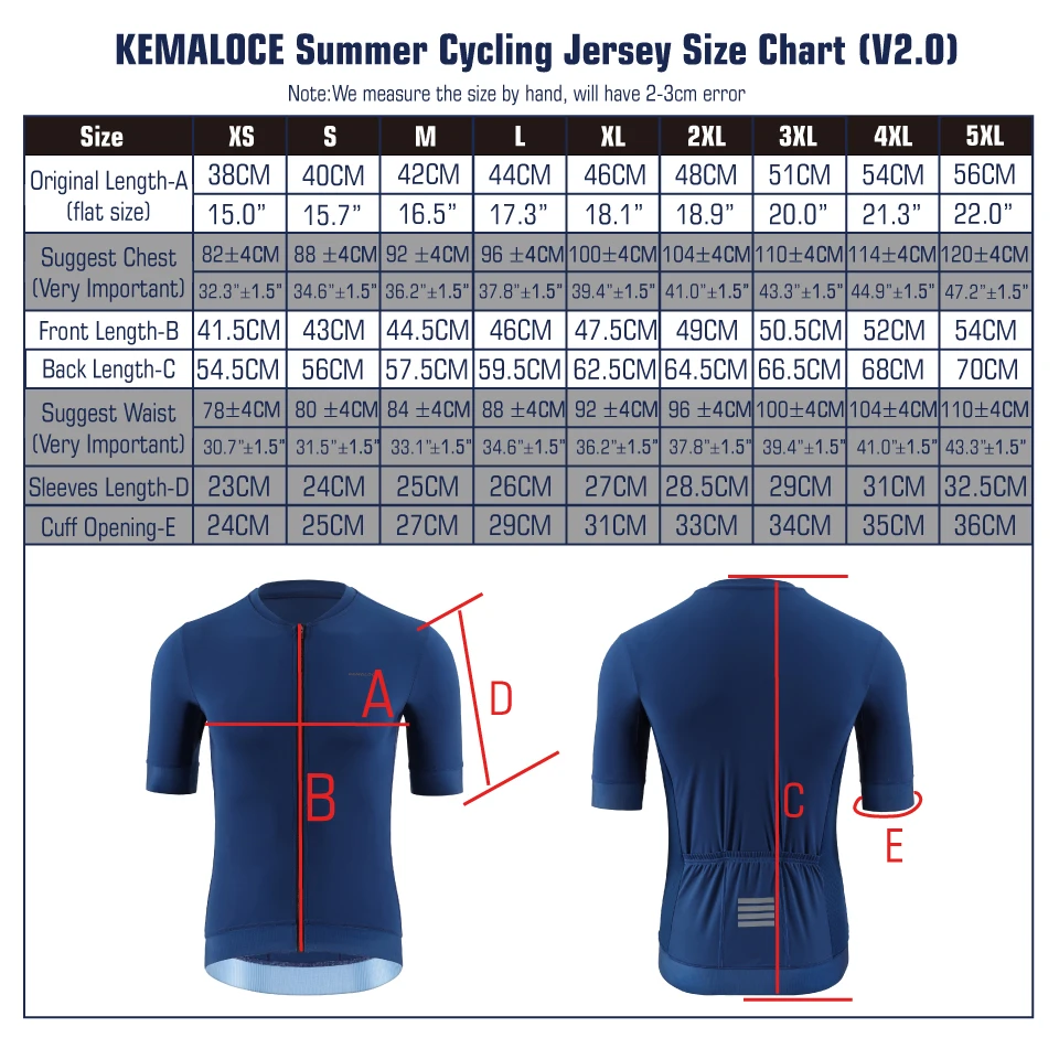 KEMALOCE Cycling Jersey Men Short Sleeve Summer Solid Blue&Black&White&Grey Reflective Breathable Cool Bicycle Bike Jersey cycling jersey