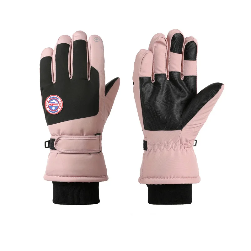 

Fashionable Men's and Women's Ski Gloves, Waterproof, Windproof, Warm, anti Slip, Snowboard, Bicycle Gloves