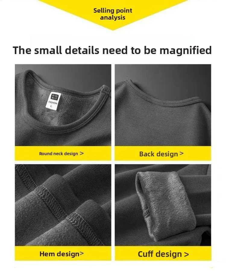 PlatiNum Fleece Lined Winter T-shirt Side View