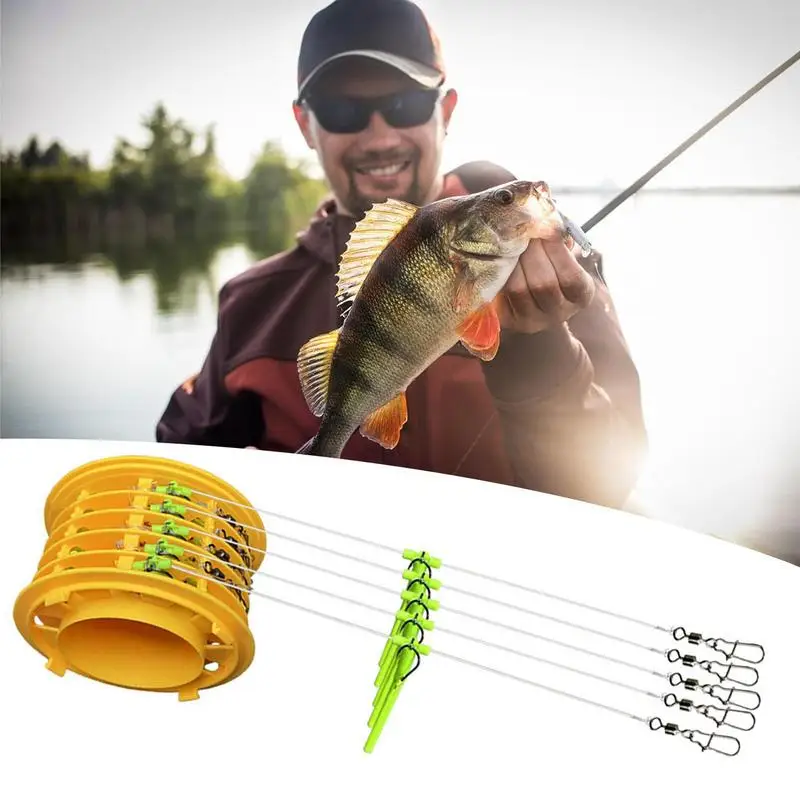 2023 Newest Anti-tangle Tandem Fishing Hooks With Organizer Rotating  Spinner Fishing Lure Spoon Sequins Metal Hard Bait