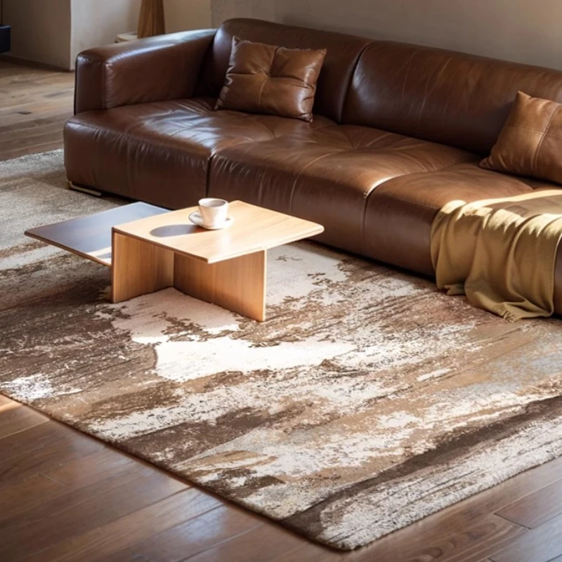 Light Luxury Retro Living Room Decoration Carpet Art Design Rugs for ...