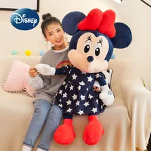 

Disney's New Mickey and Minnie Plush Doll 75cm Large Cartoon Cute Plush Doll Toy Comfortable Pillow Children's Plush Toy Gift