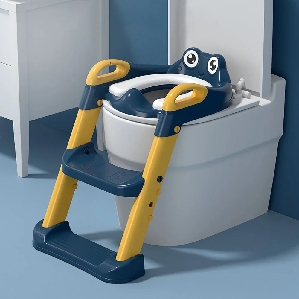 AnGku Portable Folding Baby Potty Training Seat Hygienic Comfortable & Adjustable Perfect for On-the-Go Toddler Toilet Training