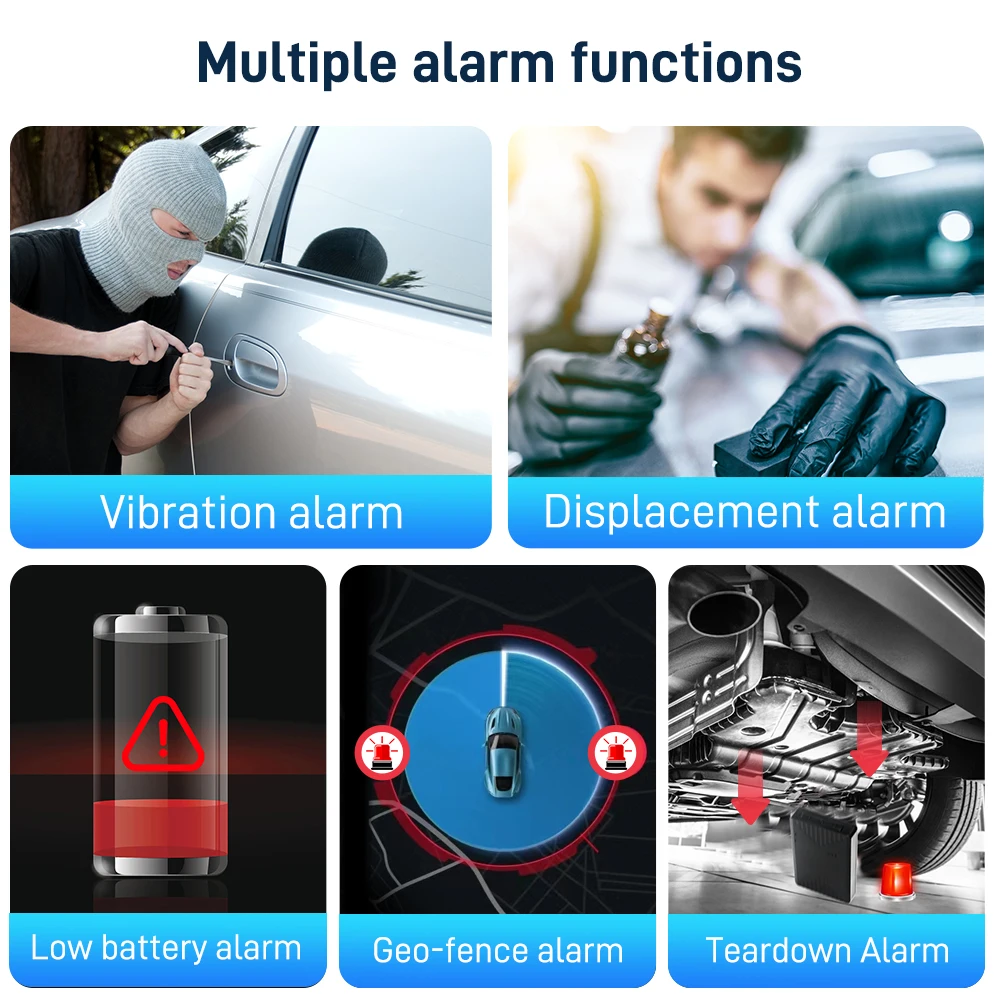 MiCODUS 4G GPS Tracker ML300G 2500mAh Type-C Magnetic For Car