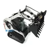 US Stock LESU 1/14 Crawler Skid-Steer Aoue LT5 Metal RC Hydraulic Loader RTR Model Lights Outdoor Toys THZH1208-SMT10 4