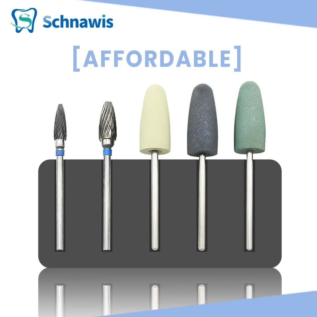 8PcssetHPDentalResinBaseAcrylicPolishingBursKitDrillPolisher