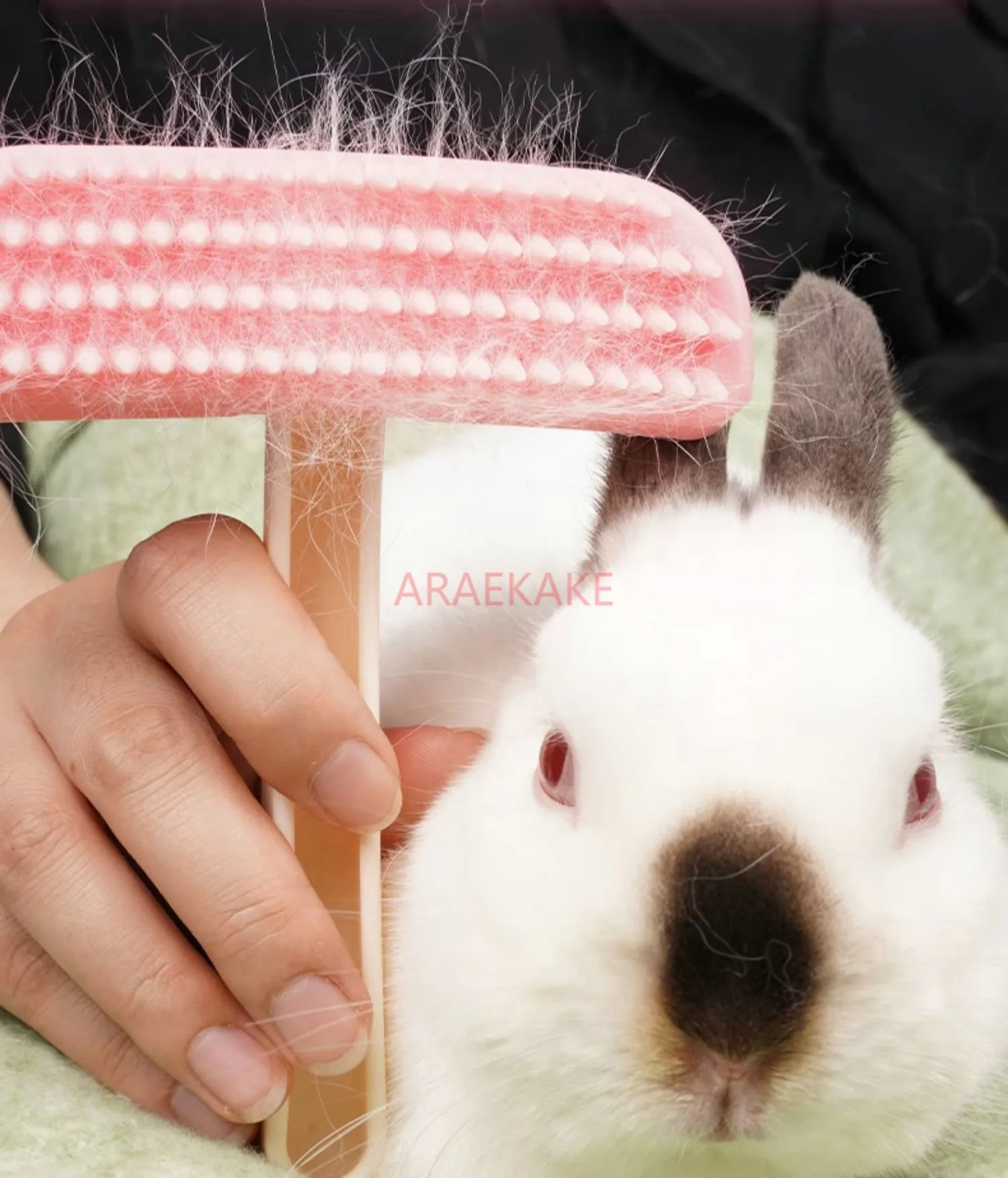 Small Pet Comb Rabbit Cat Silicone Hair Comb Special Tool Guinea Pig Dragon Cat to Remove Floating Hair