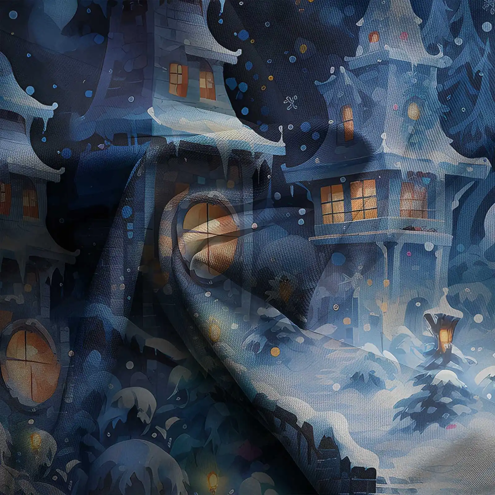 2025 Fashionable Spring Summer Men Shirt Set Christmas Print Fashion Gingerbread Man Two Piece Set Mens Snowman Lightweight_voghion.com